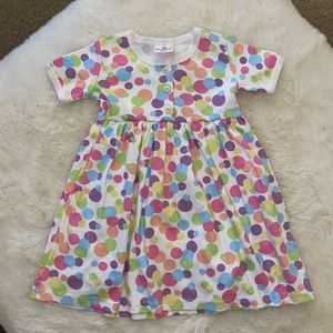 NWOT Hanna Andersson Polka Dot Dress, Size 90cm